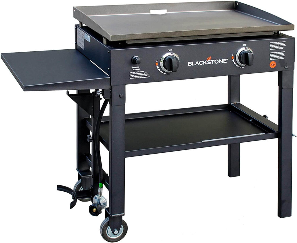 Blackstone 28 Inch Outdoor Flat Top Gas Grill 1024x837 